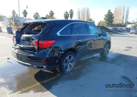 2017 Acura Mdx из США, поврежденный, VIN 5FRYD3H39HB011887